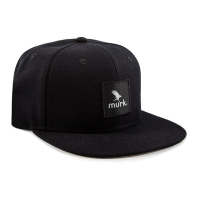 Murk Black Snapback Hat