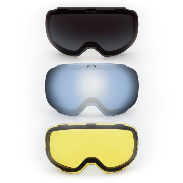 Venturz™ MTS Ice Blue Mirror Goggles + lenses