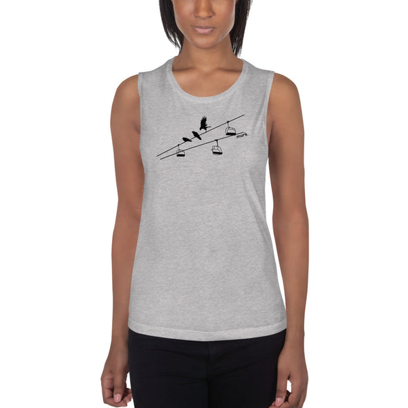 Crows On A Wire Ladies’ Tank