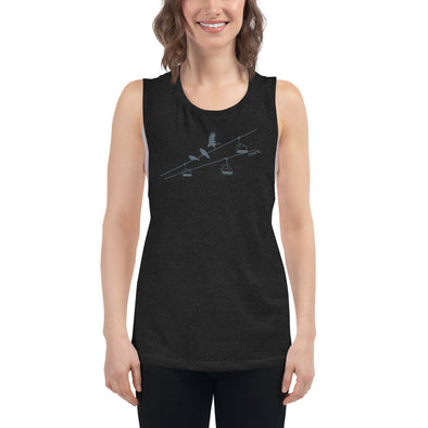 Crows On A Wire Ladies’ Tank